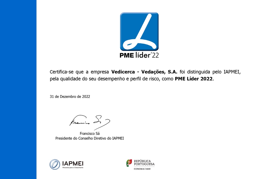 Certificado PME Líder 2022